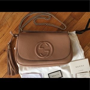 SOLD Gucci Soho Flap Chain Bag- Brand New w/Tags